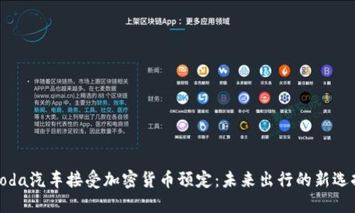 Koda汽车接受加密货币预定：未来出行的新选择