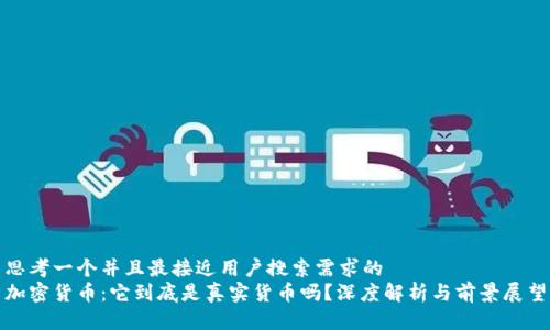 思考一个并且最接近用户搜索需求的  
加密货币：它到底是真实货币吗？深度解析与前景展望
