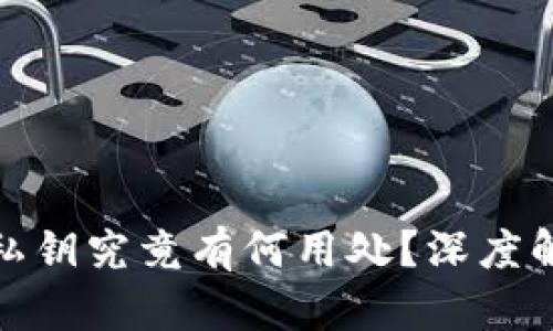 TP钱包中的私钥究竟有何用处？深度解析其重要性