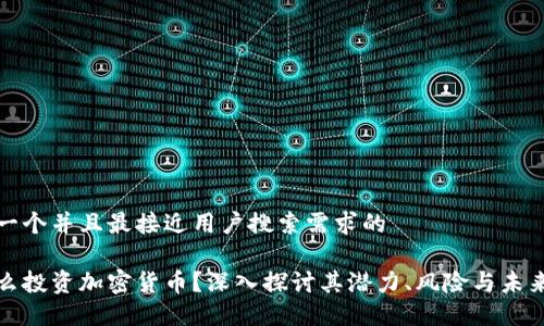 思考一个并且最接近用户搜索需求的

为什么投资加密货币？深入探讨其潜力、风险与未来机遇